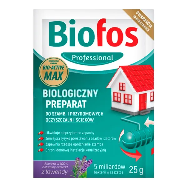 Биологический препарат Biofos Biologiczny preparat 5900498024210 для ускорения процесса разложения photo 1