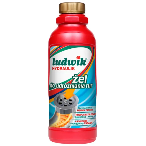 Средство Ludwik Zel do udozniania rur 5900498001693 для растворения жира photo 1 Средство Ludwik Zel do udozniania rur 5900498001693 для растворения жира photo 1