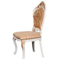 Кухонный стул ML-Mobila Eliza Ткань/ Кремовый Золотой