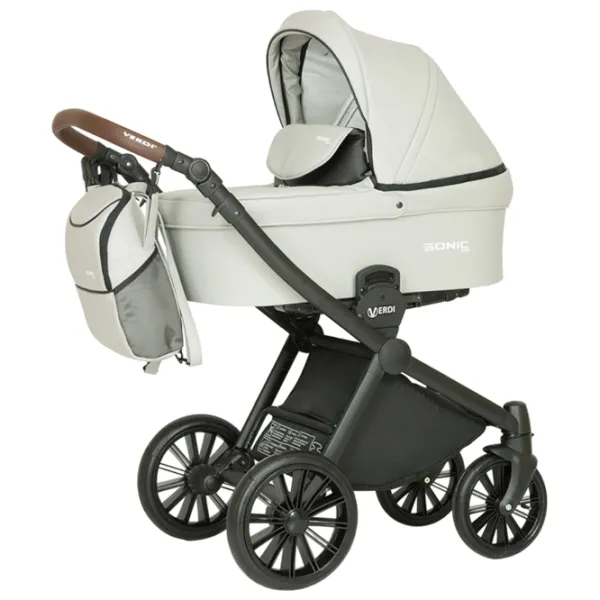 Cărucior pentru copil Verdi Sonic Soft 3 in 1 NR6/ White photo 1