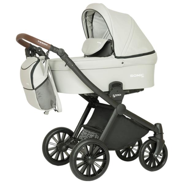 Cărucior pentru copil Verdi Sonic Soft 3 in 1 NR6/ White photo 1