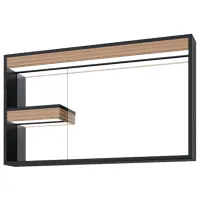 Oglindă de baie Creavit Intenso MDF/ Dreptunghiular