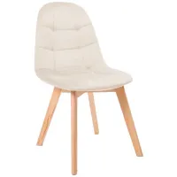 Scaun de bucătărie Waltz C401 Velur/ Beige