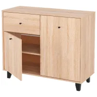 Comodă KompaniT 1062348001 82 x 100 x 40/ PAL/ Stejar sonoma