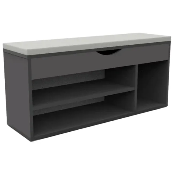 Обувной шкаф ML-Mobila ML-6 44см x 105.6см x 31.5см/ Anthracite/ Антрацит photo 1 Обувной шкаф ML-Mobila ML-6 44см x 105.6см x 31.5см/ Anthracite/ Антрацит photo 1