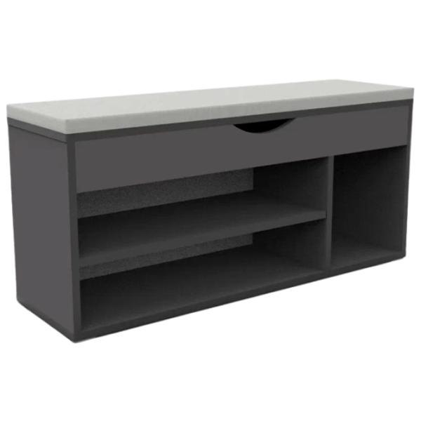 Обувной шкаф ML-Mobila ML-6 44см x 105.6см x 31.5см/ Anthracite/ Антрацит photo 1 Обувной шкаф ML-Mobila ML-6 44см x 105.6см x 31.5см/ Anthracite/ Антрацит photo 1