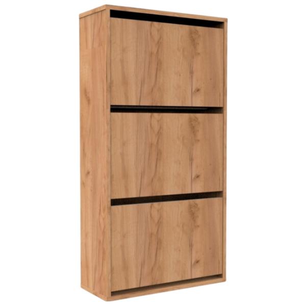 Dulap pentru încălțăminte ML-Mobila ML-2 117.5 x 60 x 20.5/ Stejar Auriu/ Stejar Auriu photo 1 Dulap pentru încălțăminte ML-Mobila ML-2 117.5 x 60 x 20.5/ Stejar Auriu/ Stejar Auriu photo 1