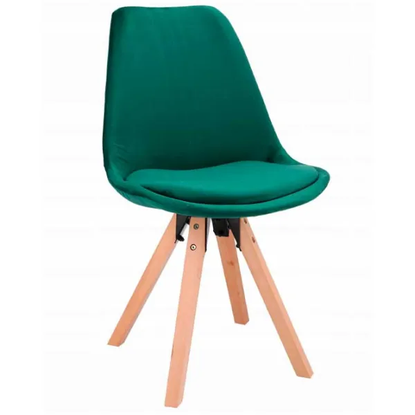 Scaun de birou Jumi Saida Catifea/ Green photo 1
