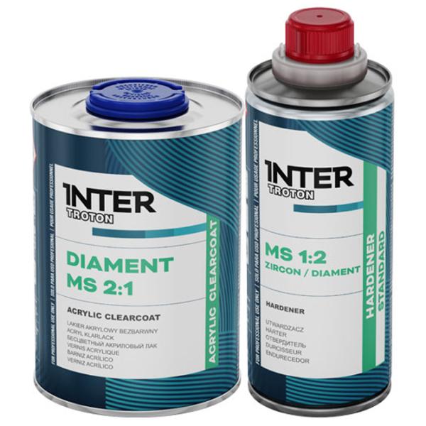 Lac acrilic și întăritor Troton Diament MS 2:1 14838/ Blue photo 1