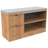 Dulap pentru încălțăminte ML-Mobila ML-8 52.7 x 97.7 x 34.6/ Stejar Auriu/ Stejar Auriu
