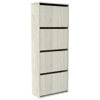 Dulap pentru încălțăminte ML-Mobila ML-3 154.5 x 60 x 25/ Stejar Auriu/ Stejar Auriu