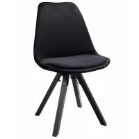 Scaun de birou Jumi Saida Catifea/ Black Black