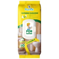 Влажные салфетки Purfix 4820207591554 Количество в наборе - 60