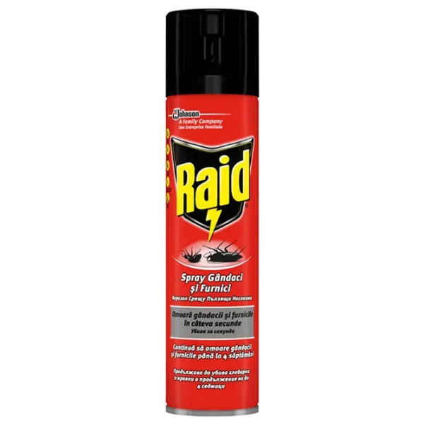 Spray pentru insecte Raid 55829 Flacon/ fără miros photo 1