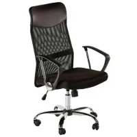 Офисное кресло Waltz OC-608H Ткань, акриловая сетка/ Черный