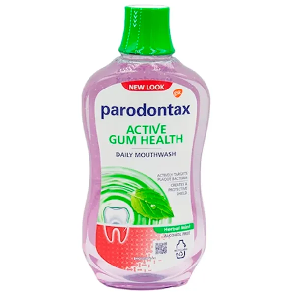 Apă de gură Parodontax Daily Gum Care Herbal Twist 500 ml photo 1