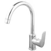 Baterie pentru bucătărie Ferro Tiga BTG4VL Mono comandă/ pivotantă/ Alamă/ Crom