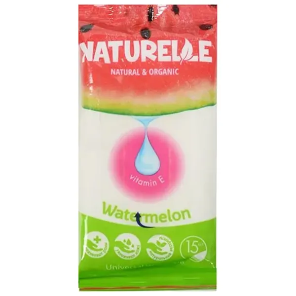 Șervețele umede Naturelle 4820207590182 Cantitatea în set - 15 photo 1