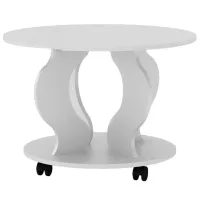 Măsuță de cafea ML-Mobila Ring 00114143 White