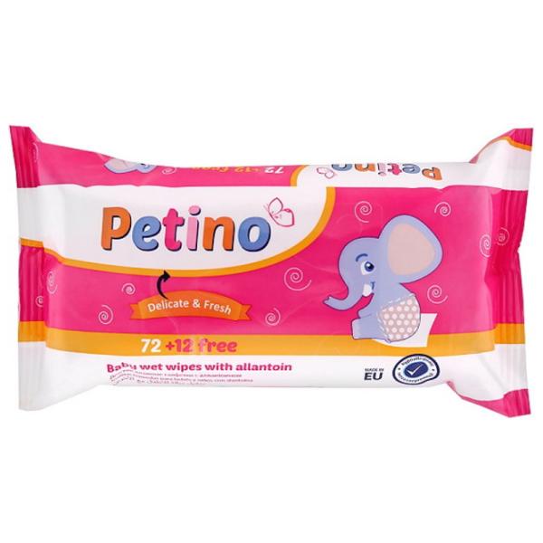 Влажные салфетки Petino 5900095017370 84 Для детей photo 1
