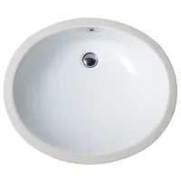 Lavoar Ege Vitrifiye Pinara Oval/ Deasupra blatului/ White