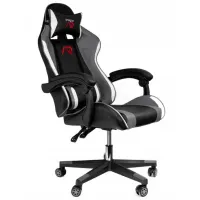 Scaun Gaming Jumi Aragon ECO Piele/ Gray White