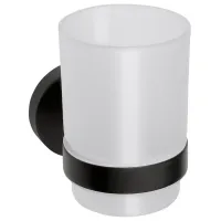 Стакан для зубных щёток Bemeta 104110010 Латунь/ Прозрачный/ На стене