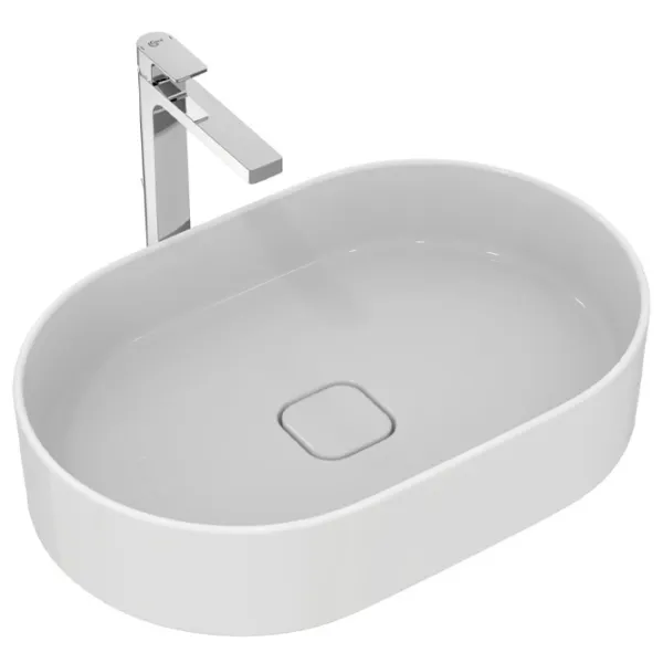 Умывальник Ideal Standard STRADA II Oval Vessel Овальная/ Над прилавком/ Белый photo 1