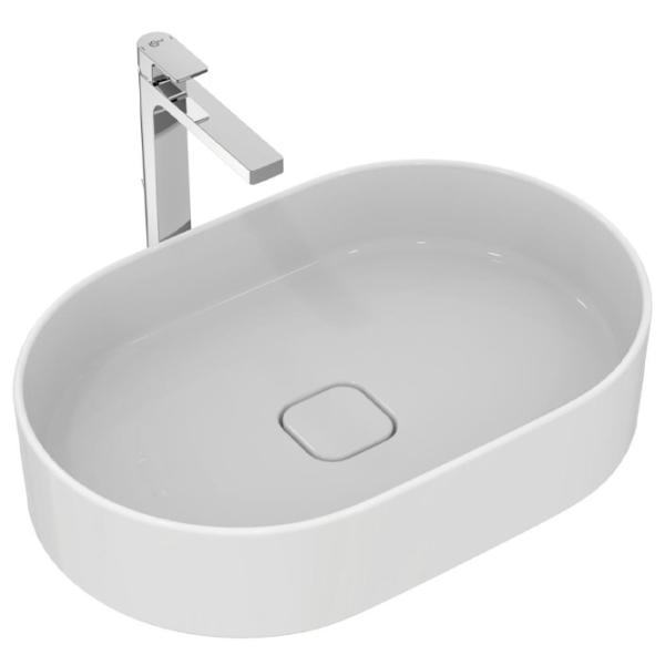 Умывальник Ideal Standard STRADA II Oval Vessel Овальная/ Над прилавком/ Белый photo 1