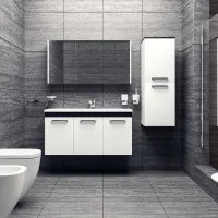 Шкаф с зеркалом Martat Menekse 65см x 100см x 14.5см/ Зеркало