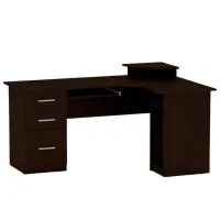 Офисный стол KompaniT СУ-3 ДСП/ Венге