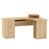 Masă de birou KompaniT СУ-3 PAL/ Stejar sonoma