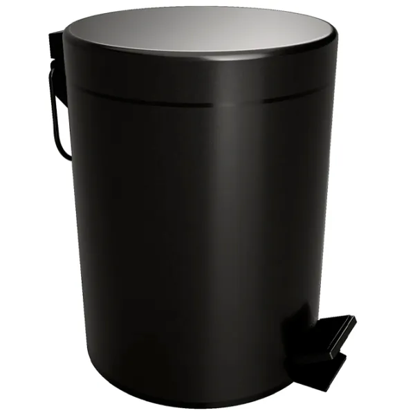 Coș de gunoi Bemeta Dark 5 l/ Metal/ Black photo 1