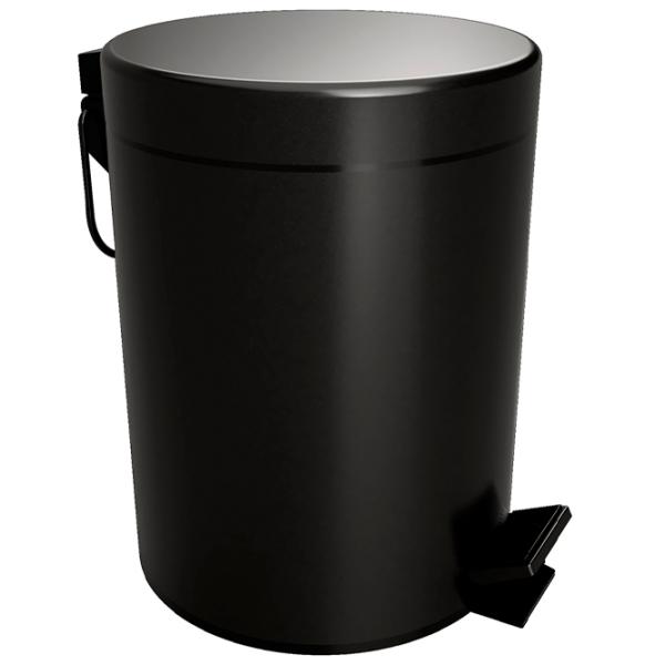 Coș de gunoi Bemeta Dark 5 l/ Metal/ Black photo 1