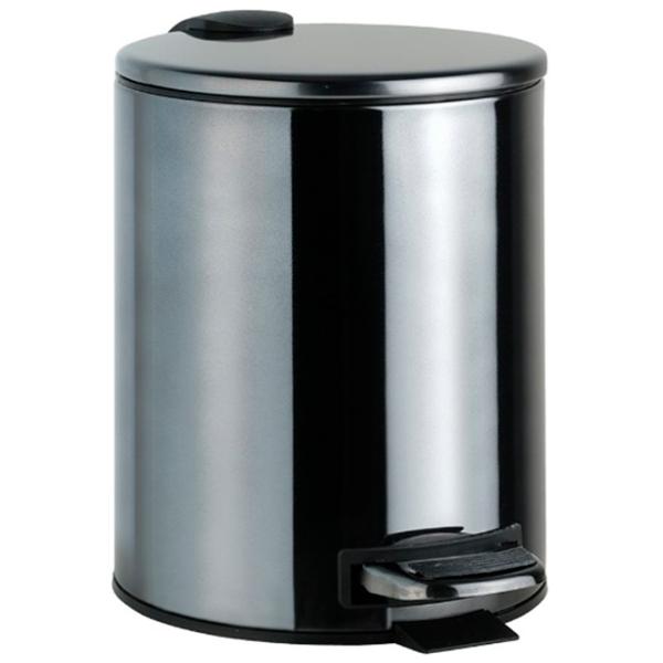 Coș de gunoi Bemeta Graphit 5 l/ Alamă/ Argintiu photo 1 Coș de gunoi Bemeta Graphit 5 l/ Alamă/ Argintiu photo 1