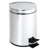 Coș de gunoi Bemeta 104315012 5 l/ Inox/ Argintiu