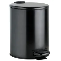Coș de gunoi Bemeta Hematit 5 l/ Inox/ Black