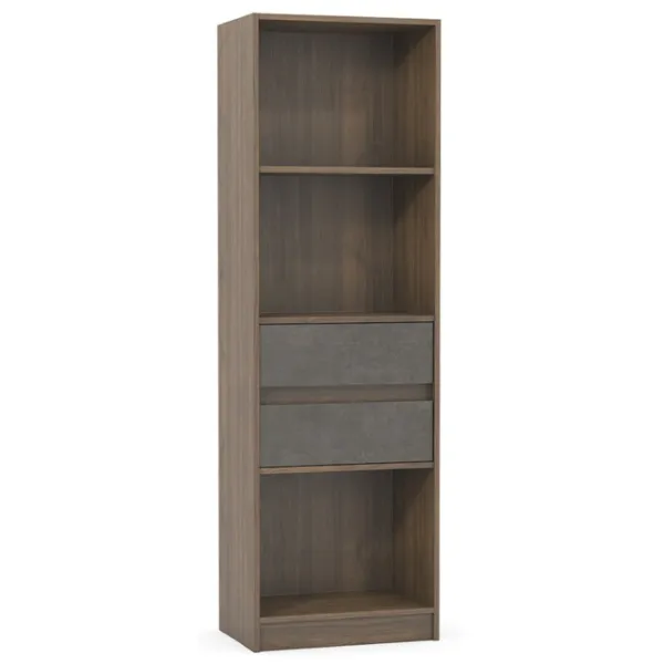 Etajeră Mobi Leon 176.3 x 58.4 x 36.3 cm/ LPAL/ Walnut photo 1