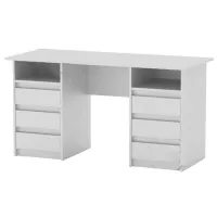 Masă de birou KompaniT Decan-3 PAL/ White