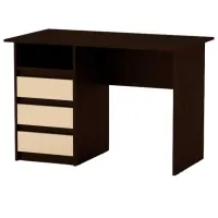 Офисный стол KompaniT Decan ДСП/ Венге