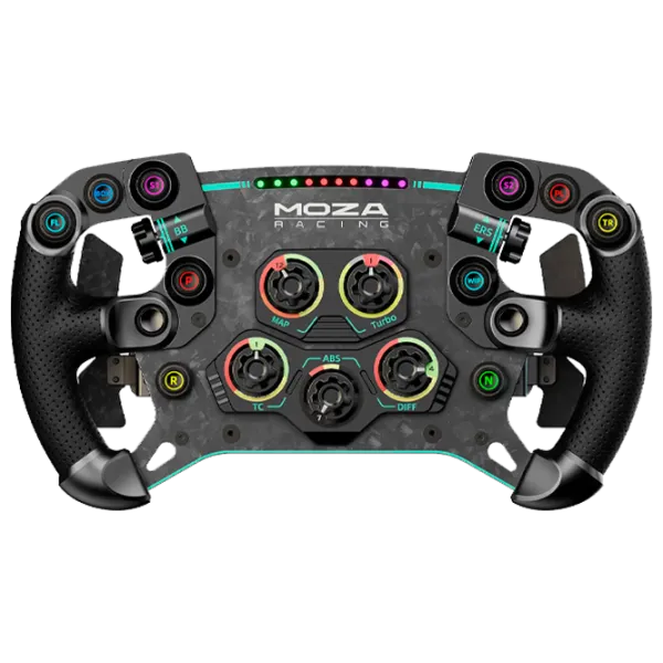 Volan Moza Racing GS V2P Fără fir/ 10 buttons/ Black photo 1