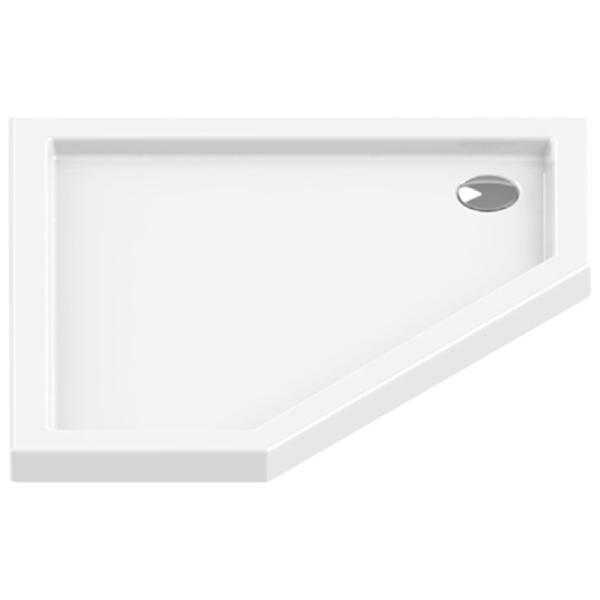 Cădiță de duș New Trendy Azura B-0365 Pentagonal photo 1