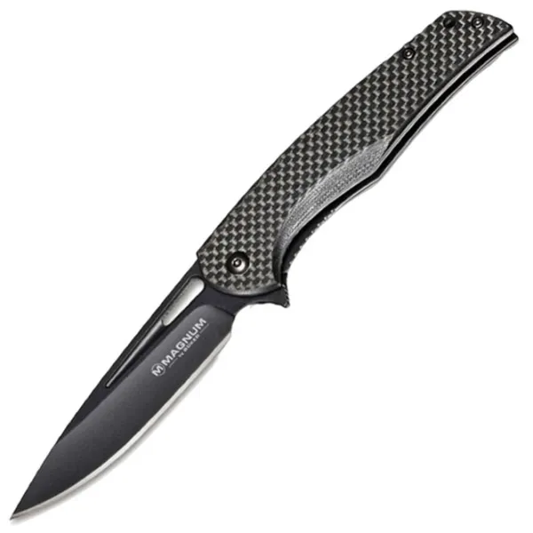Нож Boker Magnum Black Carbon 01RY703 карманный/ 440A photo 1