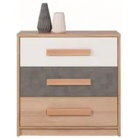 Comodă Sokme Aygo 84.1 x 83.1 x 39.6/ LPAL/ Alb