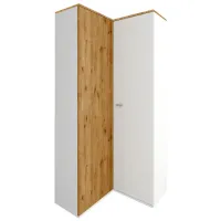 Dulap De unghi Sokme Barcelona 89.1 x 37 x 202.6 / PAL / Artisan Oak