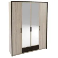 Dulap Linear Sokme Scarlet 180 x 58 x 212 / PAL / Stejar Sonoma