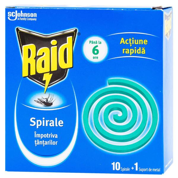 Spirală împotriva țânțarilor Raid 55818 Spirală photo 1