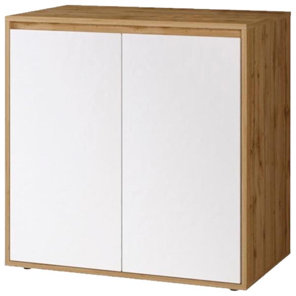 Комод Sokme Nitro 80см x 80см x 40см/ ЛДСП/ Белый photo 1