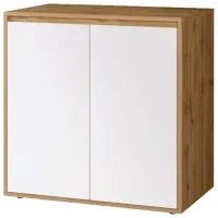 Комод Sokme Nitro 80см x 80см x 40см/ ЛДСП/ Белый