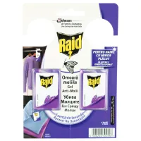 Gel împotriva moliilor Raid Anti-Molii Tabletă gel/ Lavanda